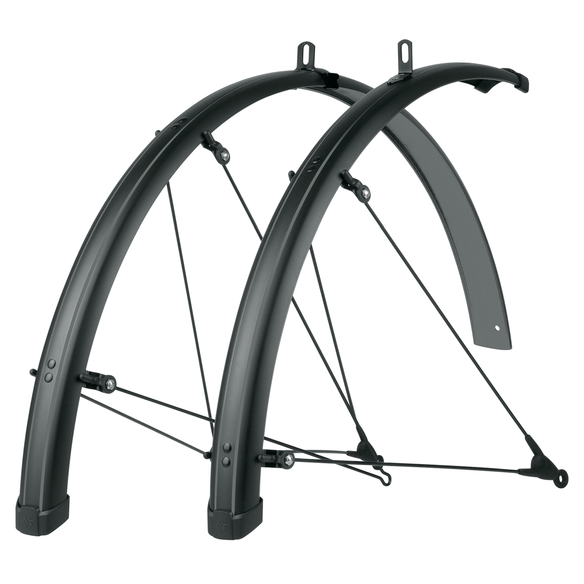 Bluemels Stripes 28" Mudguard Set in Stripe Design