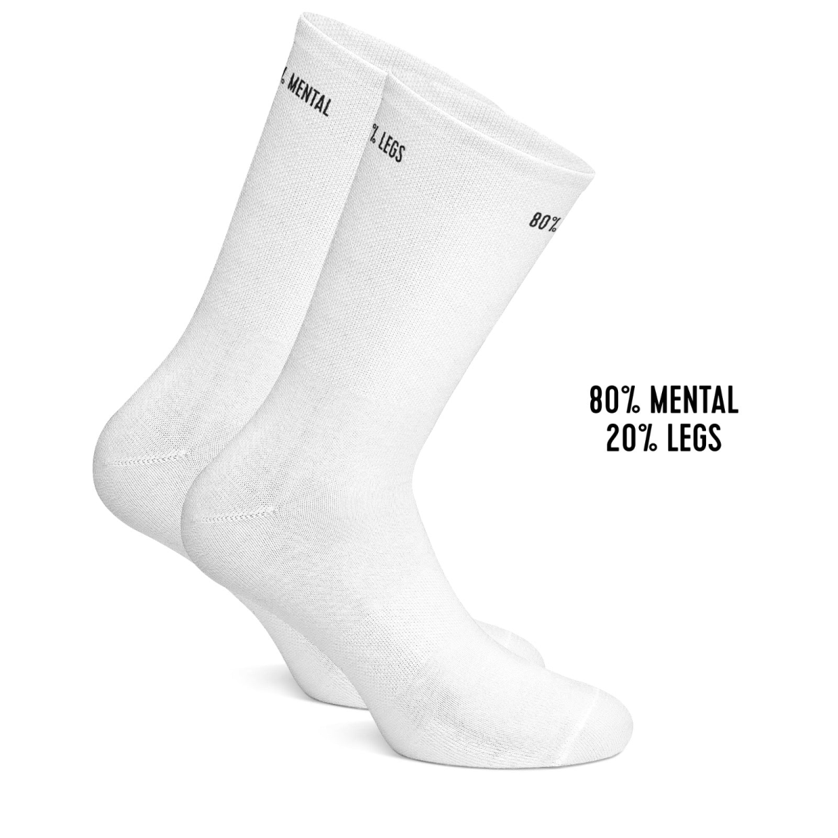80% MENTAL 20% LEGS CYCLING SOCKS