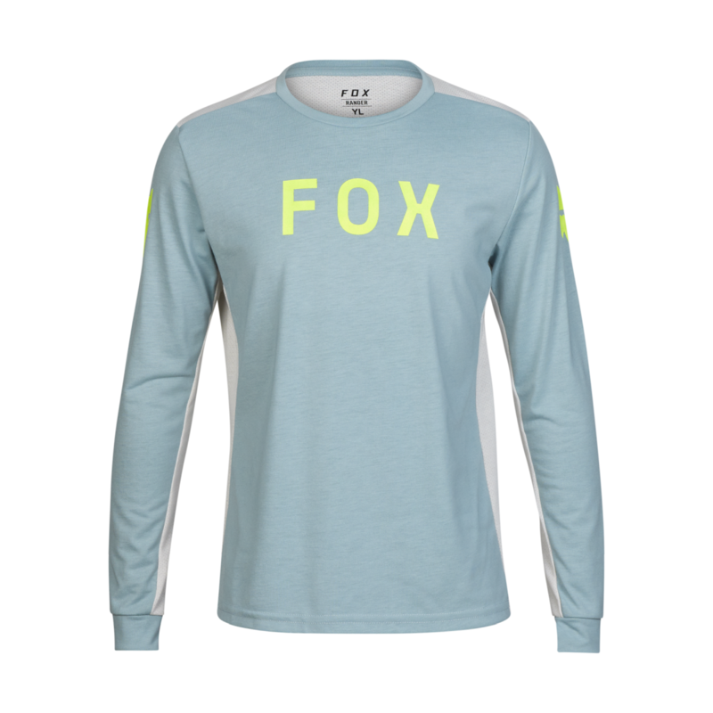 Fox Maillot VTT manches longues Ranger DR Aviation - Gunmetal | Maciag