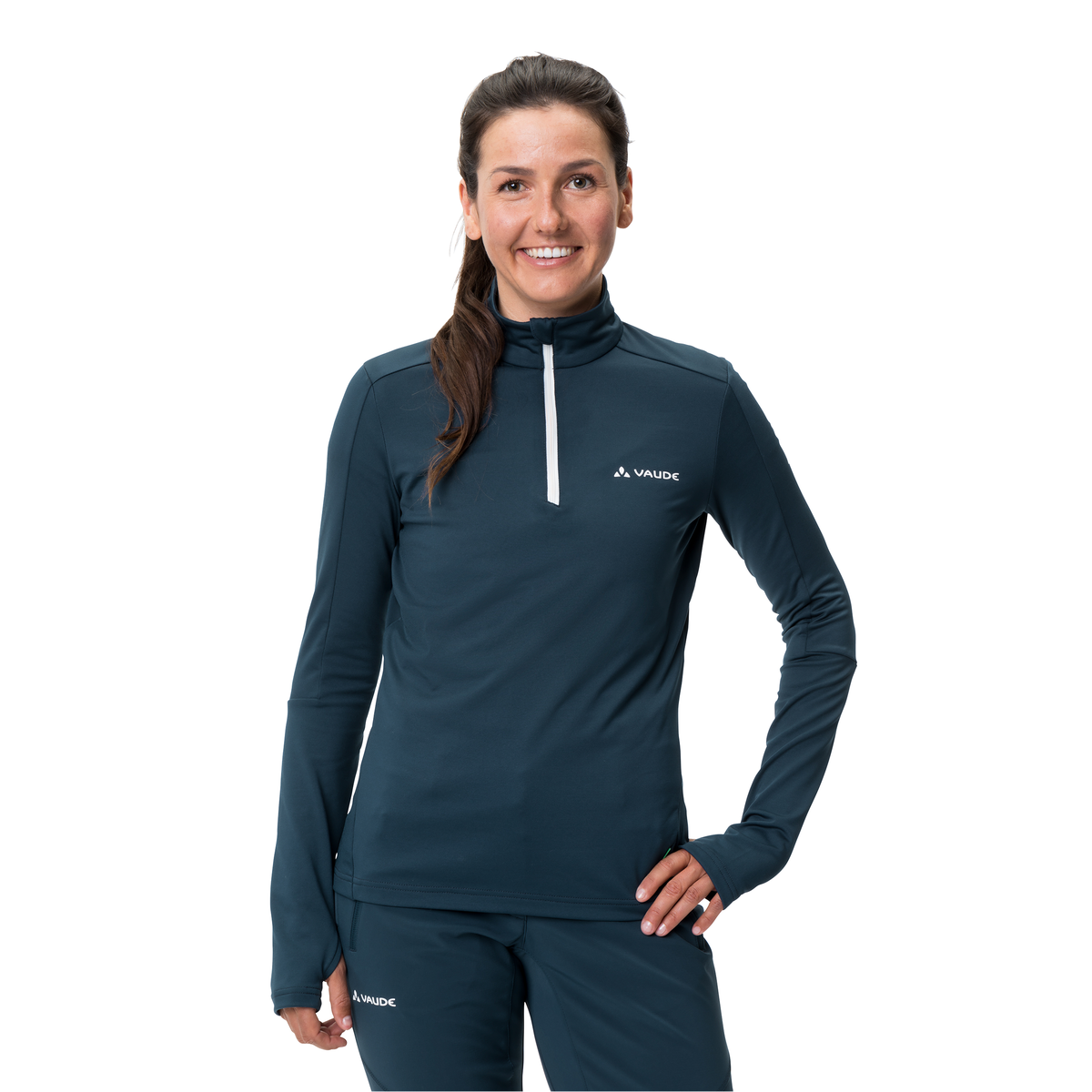 WOMEN'S LIVIGNO HALFZIP II Fleece Sweater