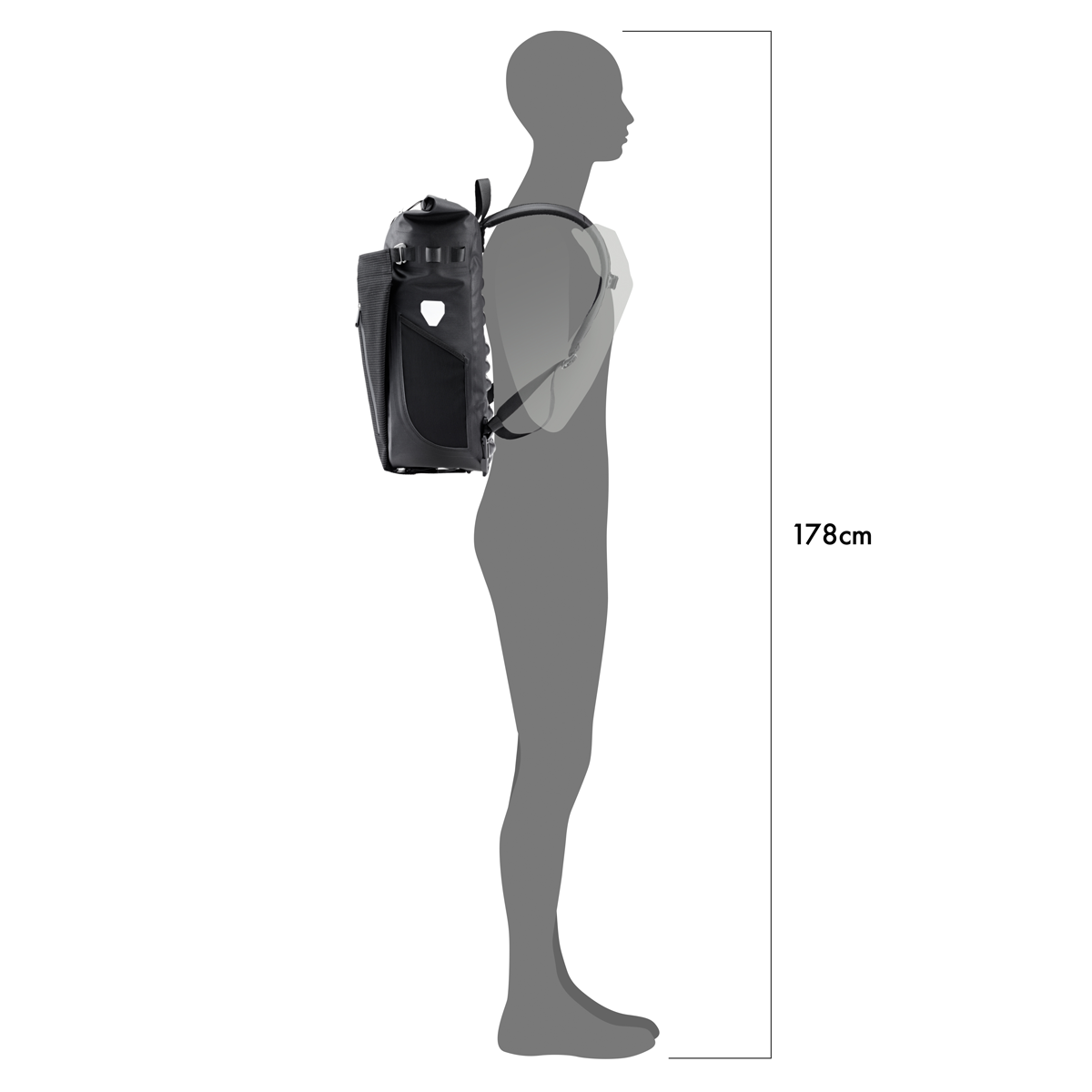 VARIO HIGH-VIS 26 L QL2.1 Pannier Bag and Backpack