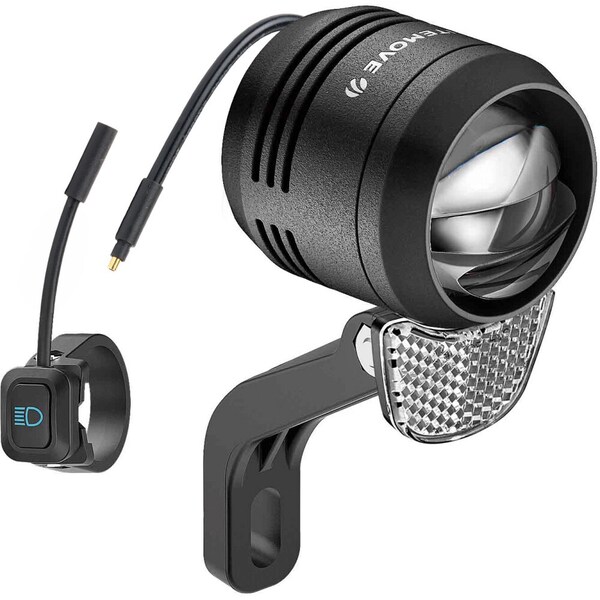 AC-210 CT1 E-Bike Frontscheinwerfer mit Fernlichtfunktion inkl. X-Connect Adapter