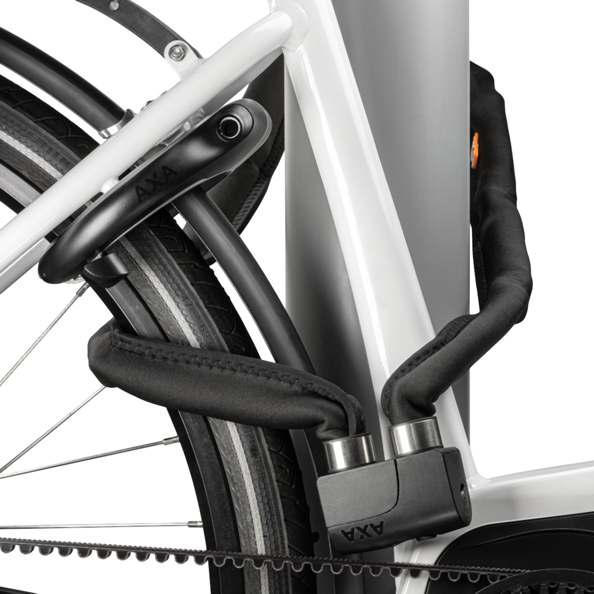 Foldable 8-130 Folding Lock, incl. Frame Bracket