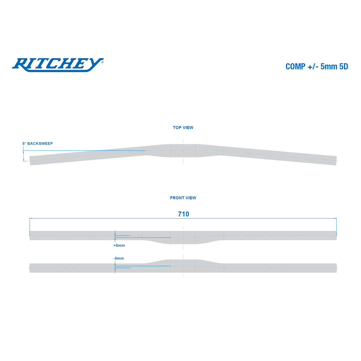 Comp Flat +/-5 Handlebar