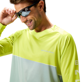 CORE PRINTED L/S TEE maillot de vélo VTT à manches longues