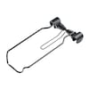 CLAMPIT 2.0 Federklappe für 12 mm Rohr-Ø und 70 mm Breite 