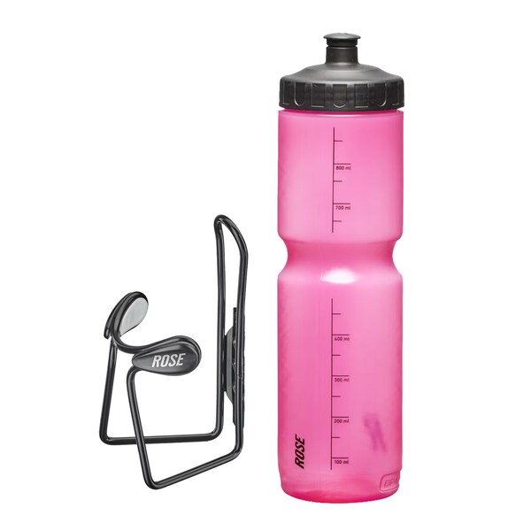 Longdistance XL Trinkflasche und Protector Cage Flaschenhalter