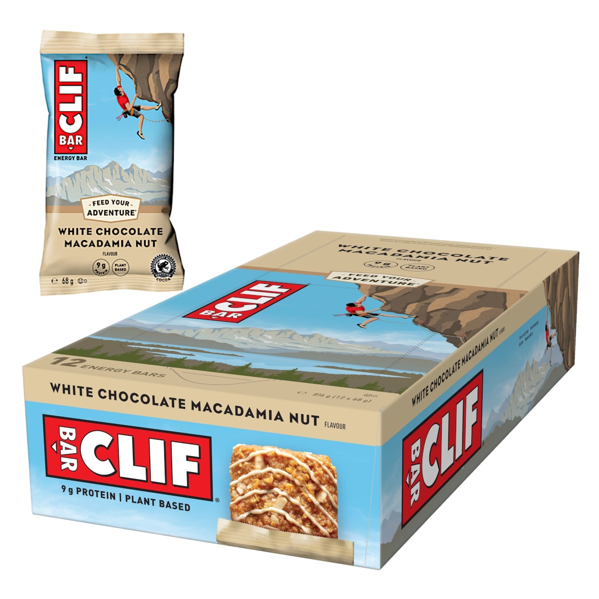 Clif Bar Energie Riegel Kohlenhydrate