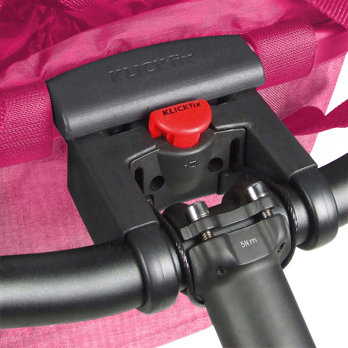 BIKEBASKET stuurtas met KLICKfix bevestiging LTD