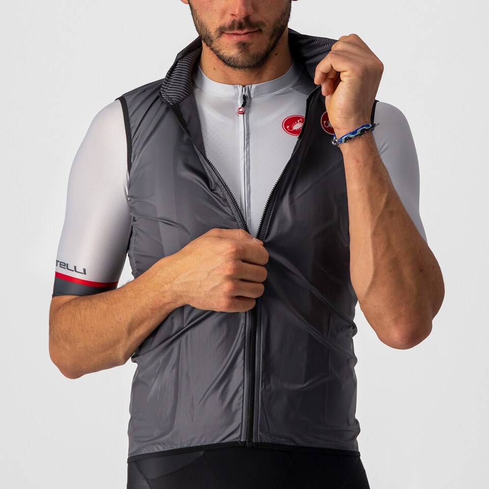Gilet Réfléchissant WOSAWE Homme – Cyclisme Course Respirant – Sans Manches Veste Légère