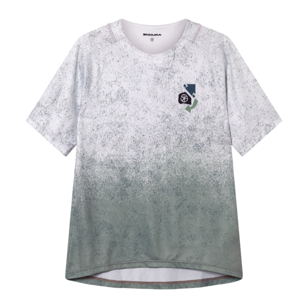 WOMEN'S SINGLETRACK S/S PRINT TEE Women's Short-sleeved MTB Bike Jersey