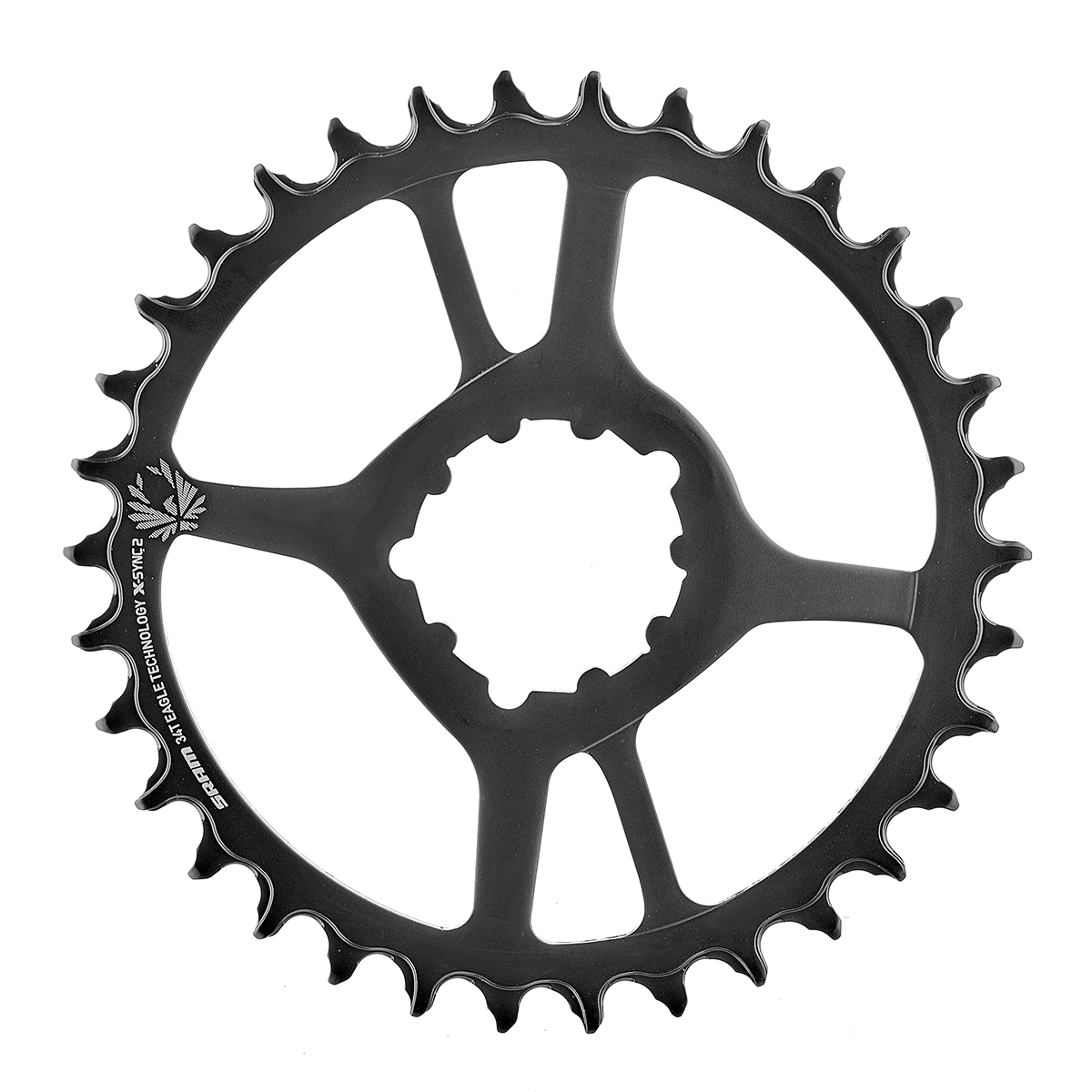 SRAM Eagle X-SYNC 2 Direct Mount Kettenblatt Stahl, 12-fach, 6 mm Offset