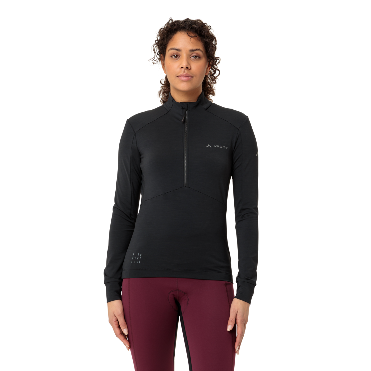 WOMEN'S KURO HALFZIP LS TRICOT Women's Long Sleeve Cycling Jersey