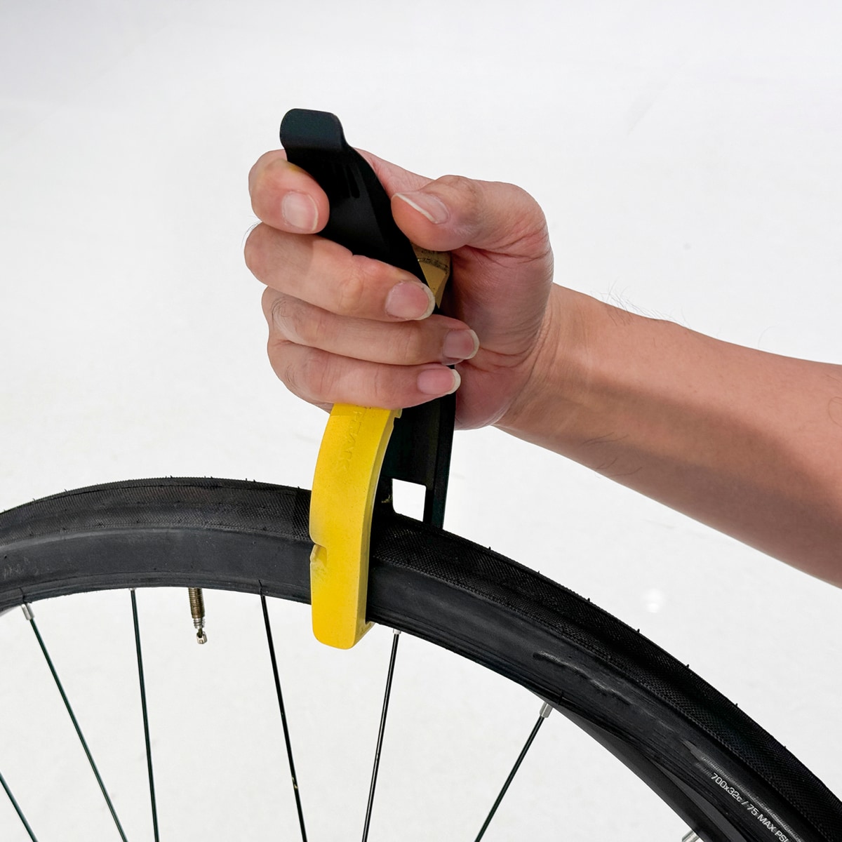 Topeak Tire Lever Team Issue Reifenheber und Installationstool, gelb, 19.5 x 3.4 x 4cm