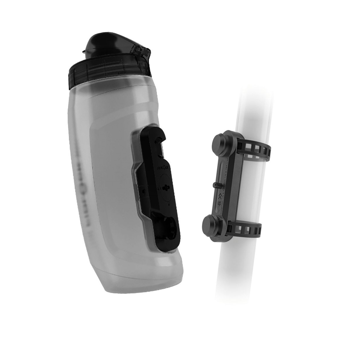 TWIST Bottle 590ml + uni base Bottle Cage