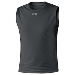 GORE Wear Windstopper Ondershirt Zonder Mouwen Zwart Heren koop je bij