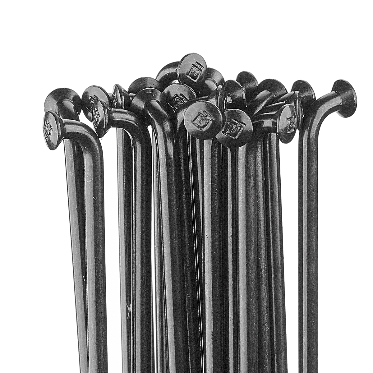 Competition Spokes Black 20 Pack