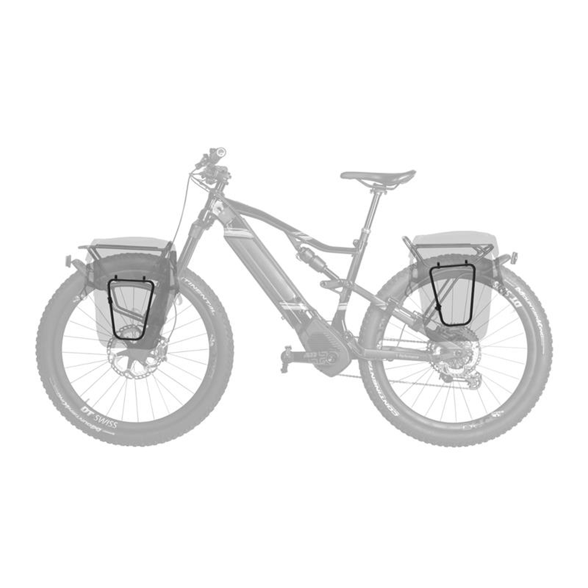 TetraRack Side Frame Set for Panniers
