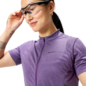 WOMEN'S LOOP S/S ZIPPED JERSEY Women's Short Sleeve Cycling Jersey