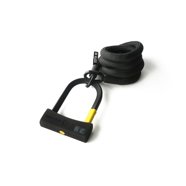 Eyelet D-lock Bundle Textile Lock Chain with U-lock