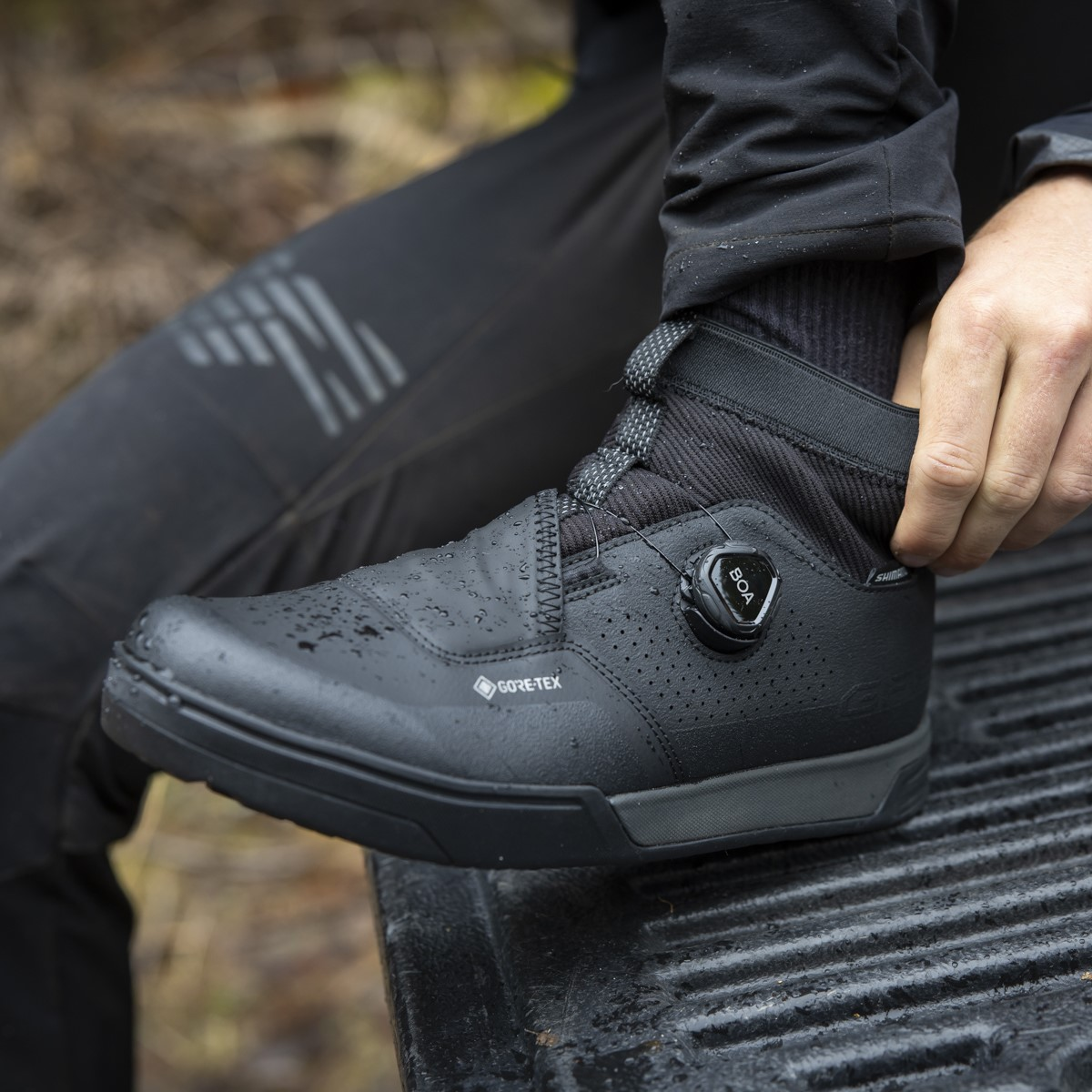 SH-GF800GTX Gore-Tex flatpedalschoenen