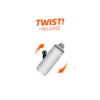 TWIST bottle 590 ml Trinkflasche inkl. bike base Fahrradhalterung