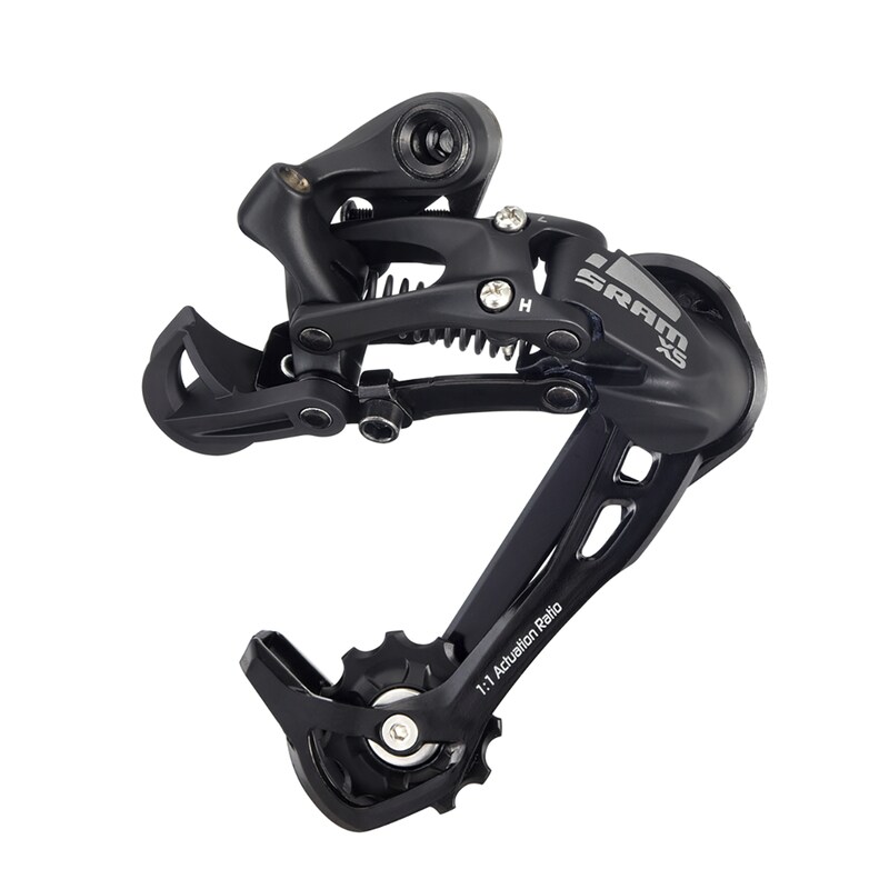 Dérailleur Arrière SRAM X5 8/9 Vitesses - Cage Moyenne, Argent - Neuf Sous Emballage