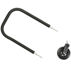 Topeak Thru-Axle Axe Adulte Unisexe Noir M/L - Kit D'Essieu Pour Remorque Journey TX