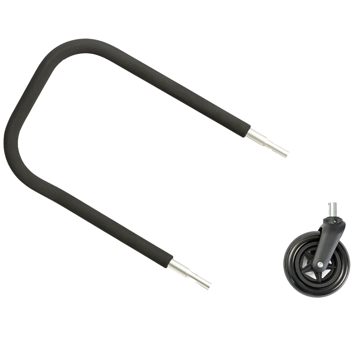 Topeak Thru-Axle Axe Adulte Unisexe Noir M/L - Kit D'Essieu Pour Remorque Journey TX