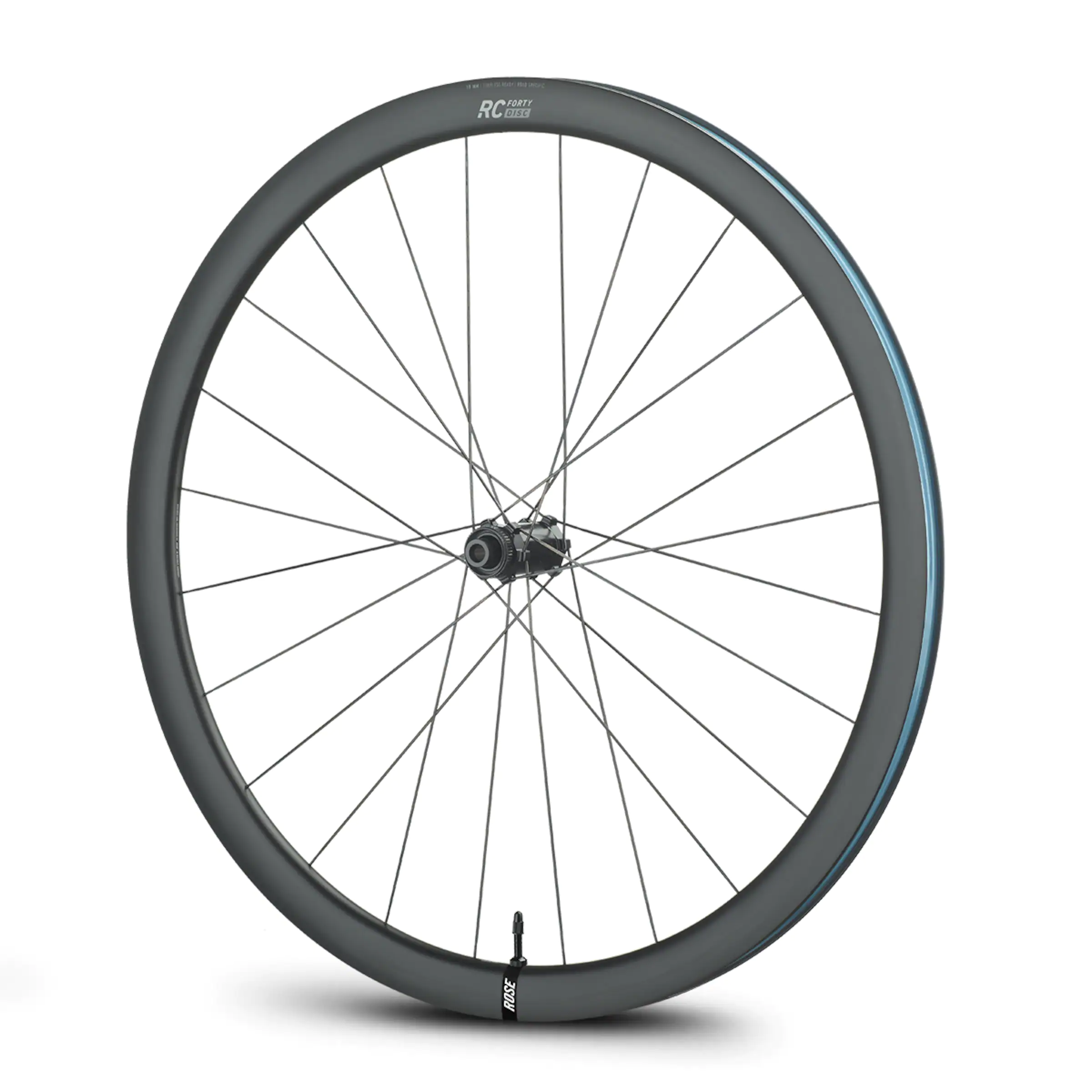 RC-Forty Disc 28" / 700 C Carbon Road Bike Front Wheel | 24 Spokes