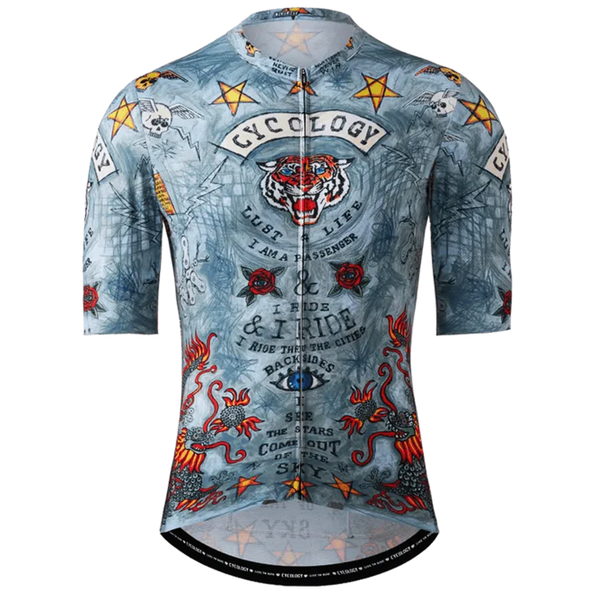 CYCOLOGY CITY OF ANGELS MEN’S REBORN JERSEY Kurzarm Radtrikot