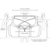 BAR BAG Large Gepäckrolle mit 14L Packsack und 3L Food Pouch