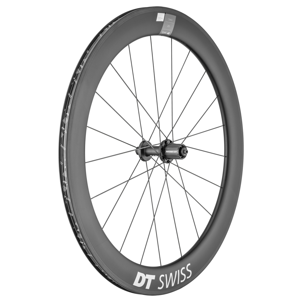 DT Swiss ARC 1400 DICUT® 62 Carbon Aero Rennrad-Hinterrad 28″/700C SHIMANO HG / SRAM XDR™ QR
