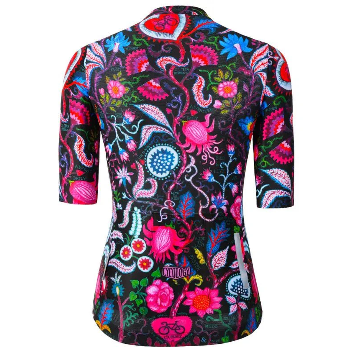 SECRET GARDEN WOMEN’S REBORN JERSEY BLACK Damen Kurzarm Radtrikot