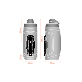 TWIST Drinking Bottle 590 ml Incl. Bottle Connector 