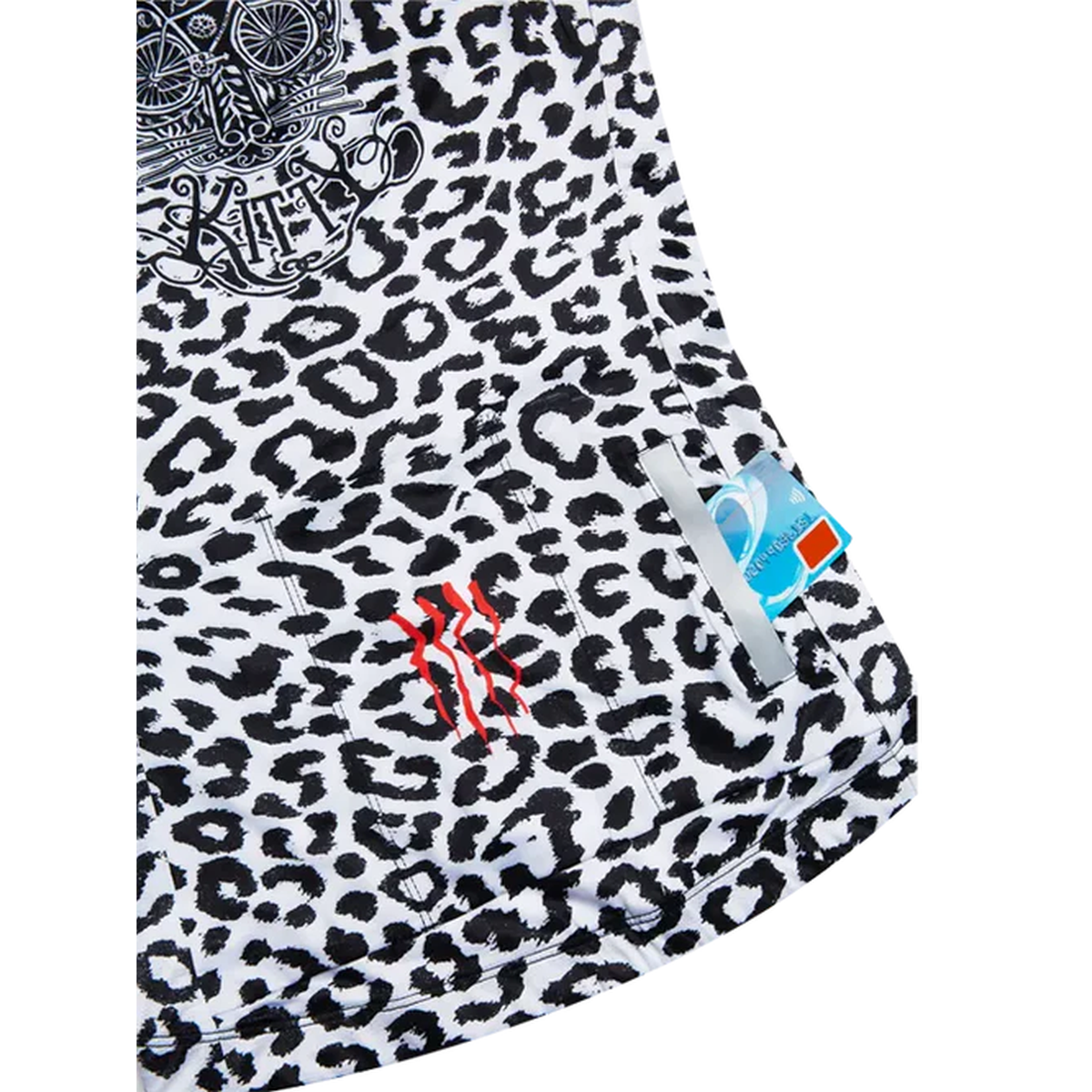 KITTY WOMEN'S REBORN JERSEY WHITE Women's Short Sleeve Cycling Jersey