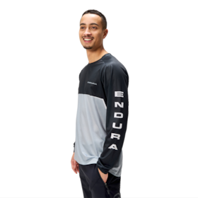 CORE PRINTED L/S TEE maillot de vélo VTT à manches longues
