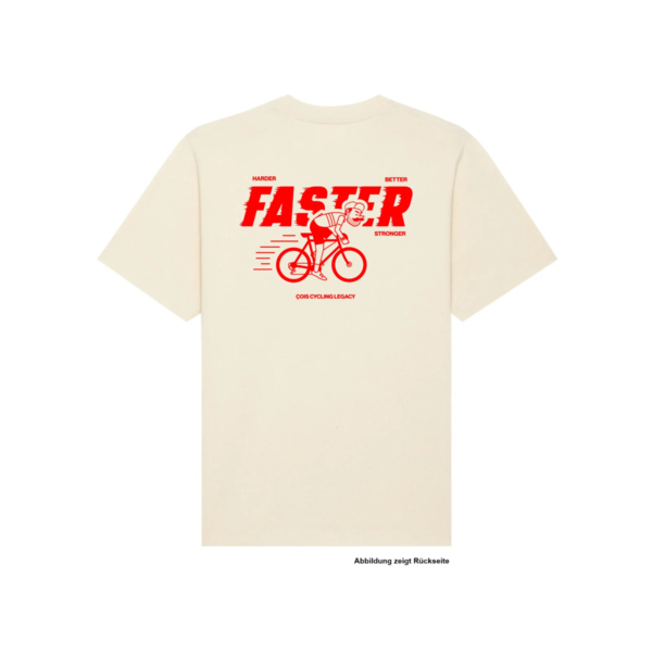 HARDER BETTER FASTER STRONGER OVERSIZED UNISEX CYCLING T-shirt