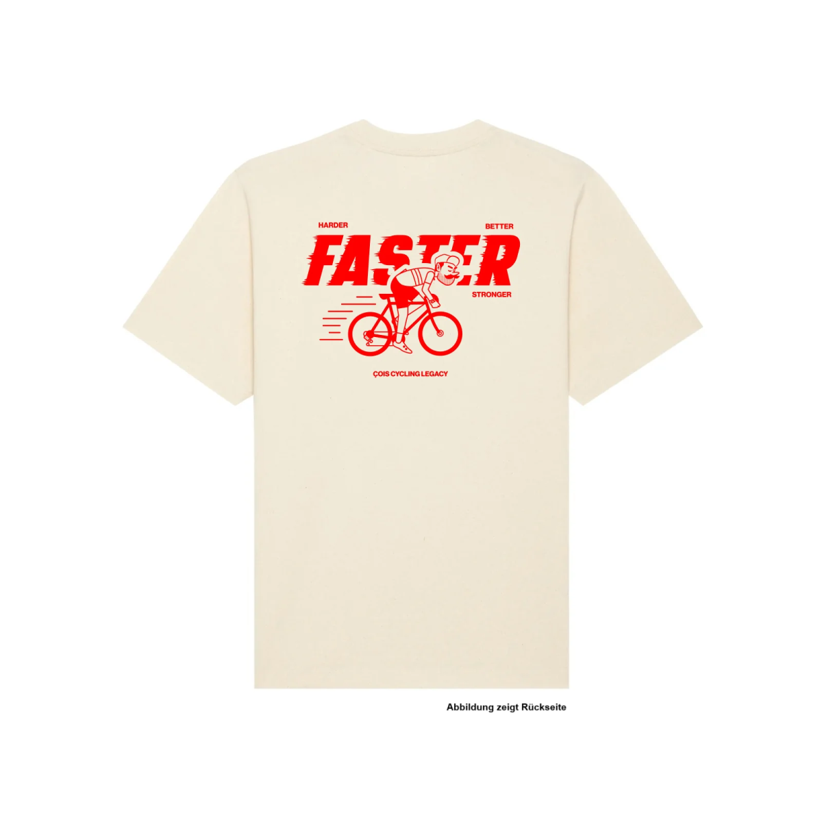 HARDER BETTER FASTER STRONGER OVERSIZED UNISEX CYCLING T-shirt