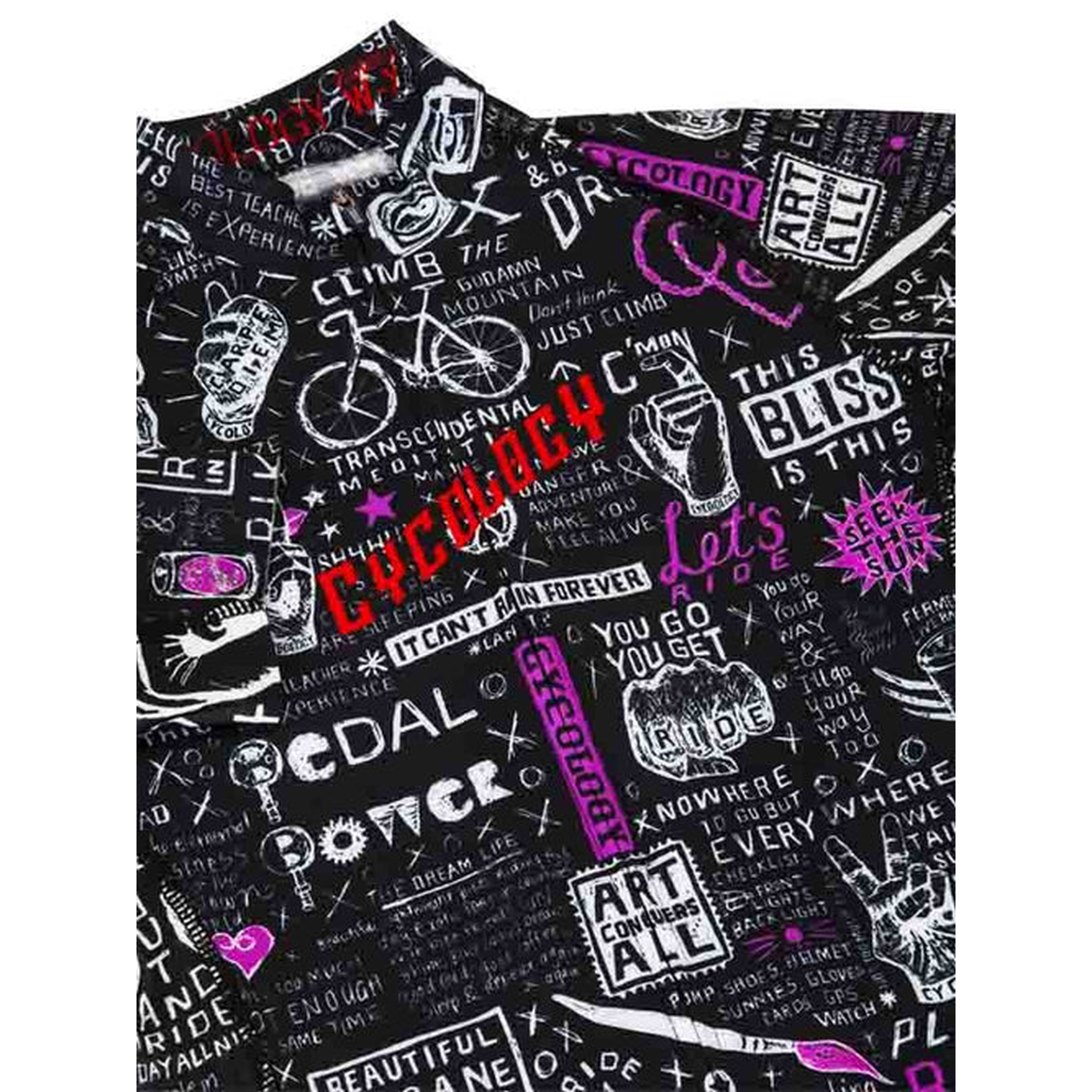 BIKE GRAFFITI MEN'S JERSEY Short-sleeved Cycling Jersey