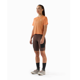 W Adventure AOP Cropped Mesh Tee