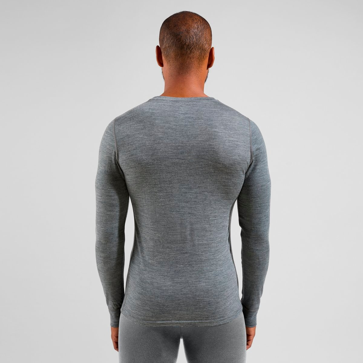 MERINO 200 BL TOP Crew Neck L/S Langarm Unterhemd