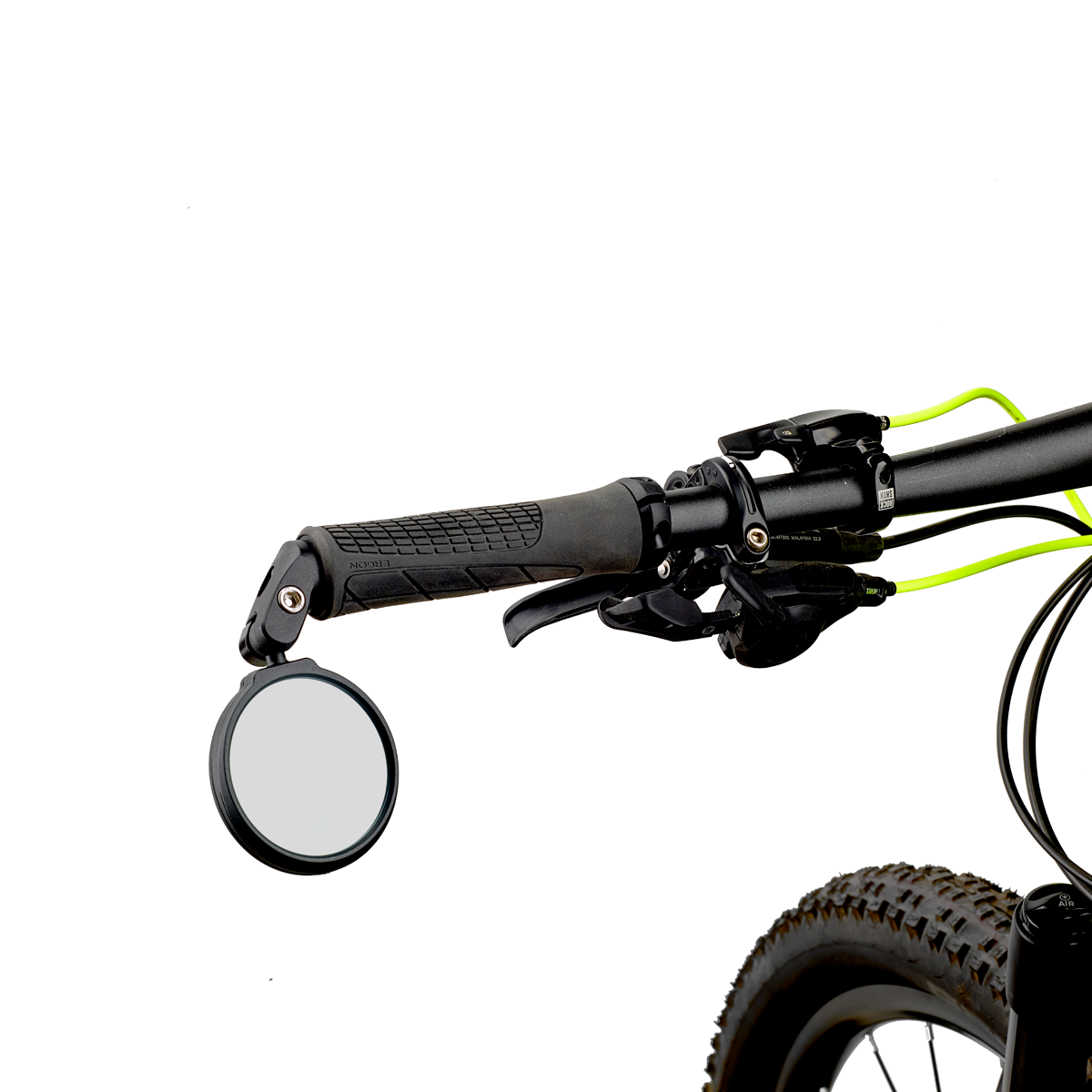 Rear View Vario Retractable Bicycle Mirror, Tinted