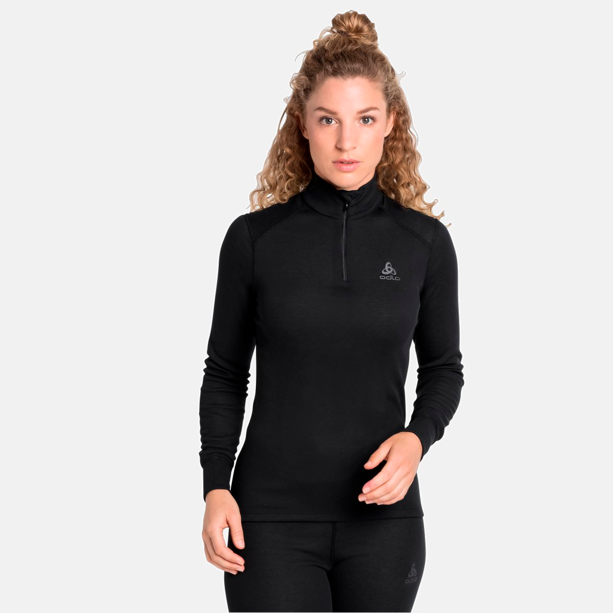 ACTIVE WARM ECO BL TOP Turtle Neck L/S Half Zip Women’s Long Sleeve Base Layer