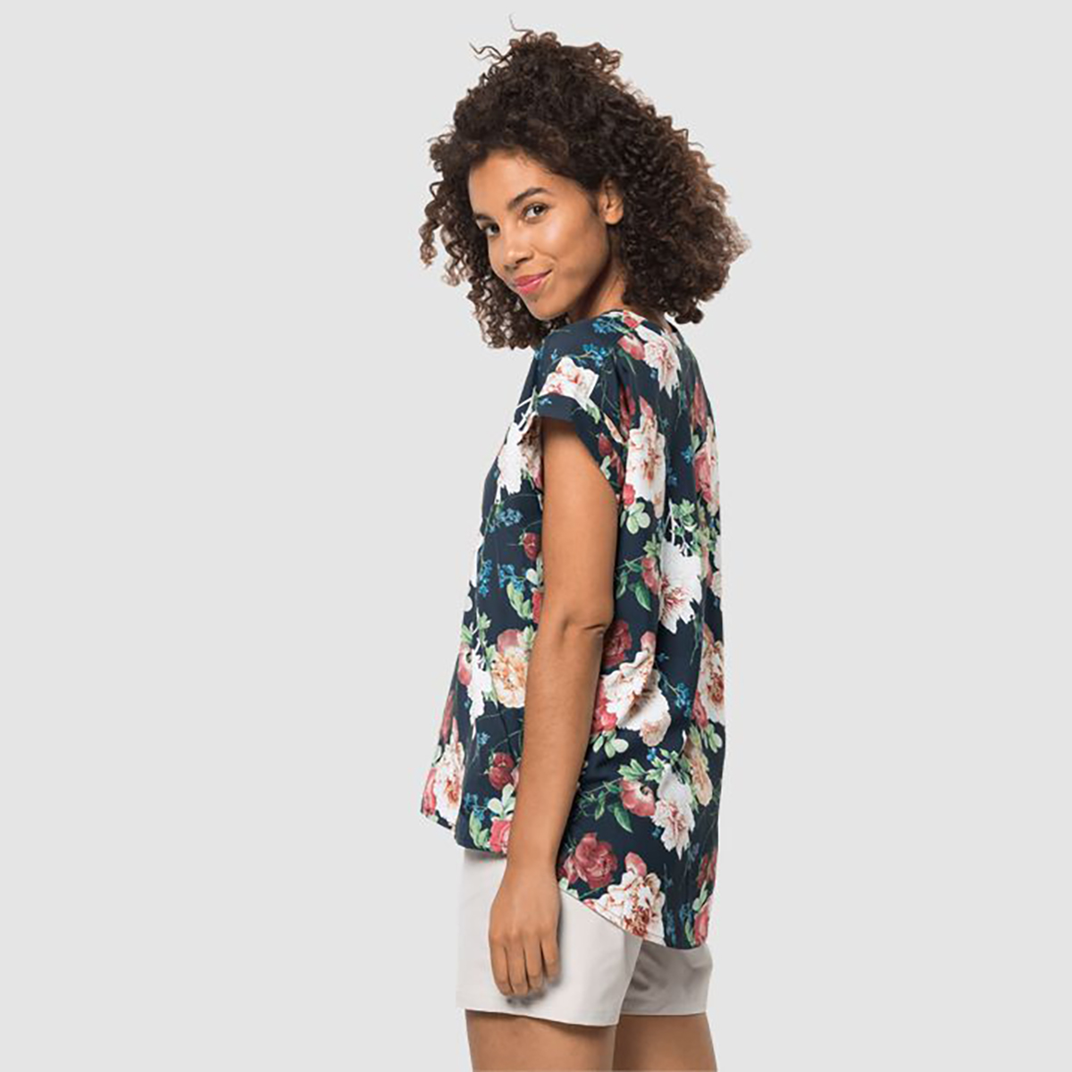 FLOWER SHIRT W Damen Bluse