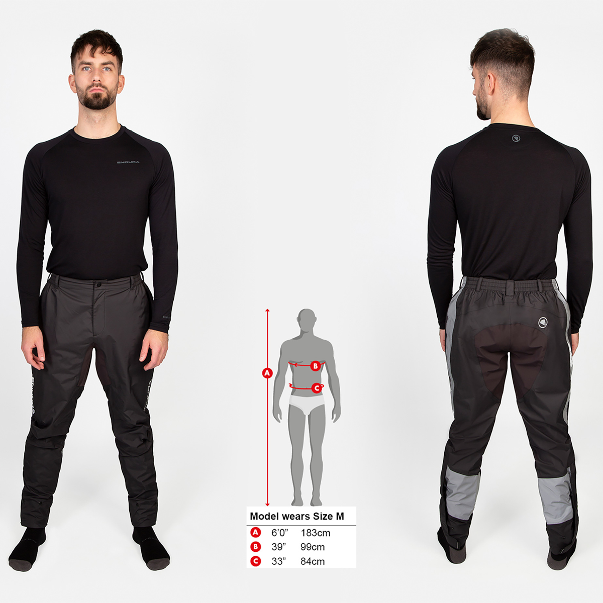 URBAN LUMINITE WASSERDICHTE HOSE II Regenhose