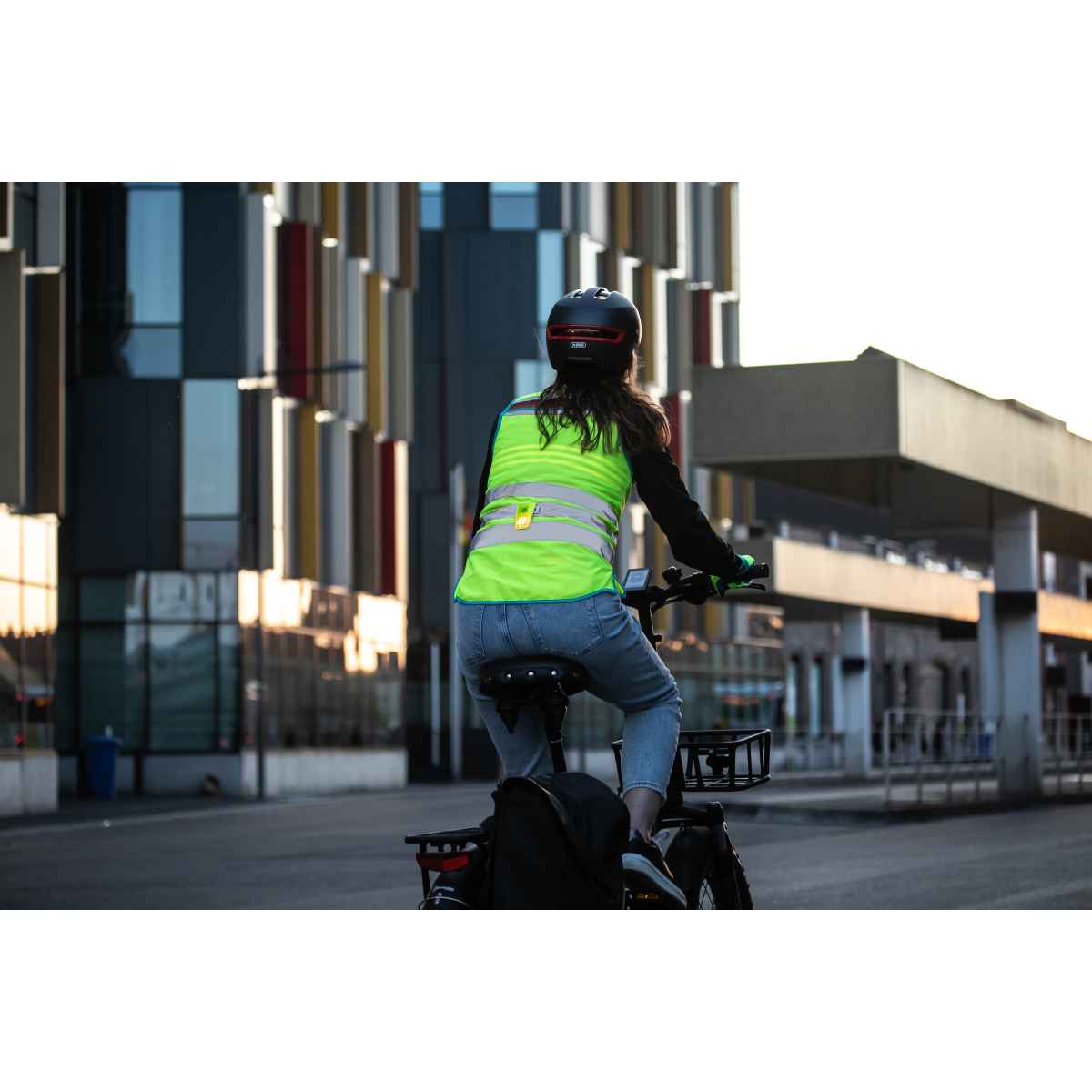 LUCY JACKET YELLOW gilet réfléchissant femme