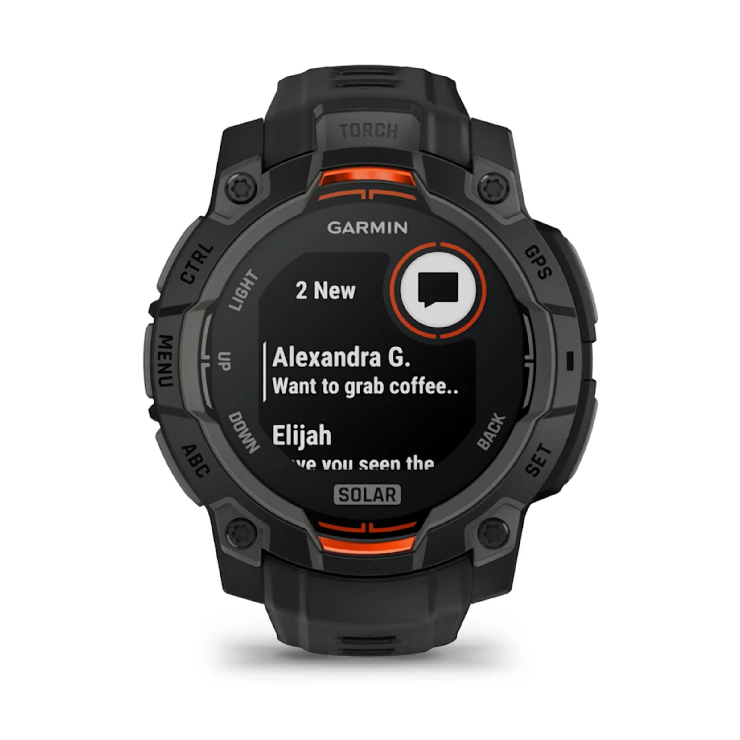 GARMIN Instinct 3 Solar Multisport Watch, 45 mm