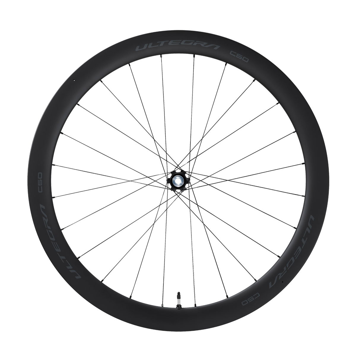 SHIMANO Ultegra WH-R8170-C50-TL Disc Centerlock Rennrad-Vorderrad 28"/700C
