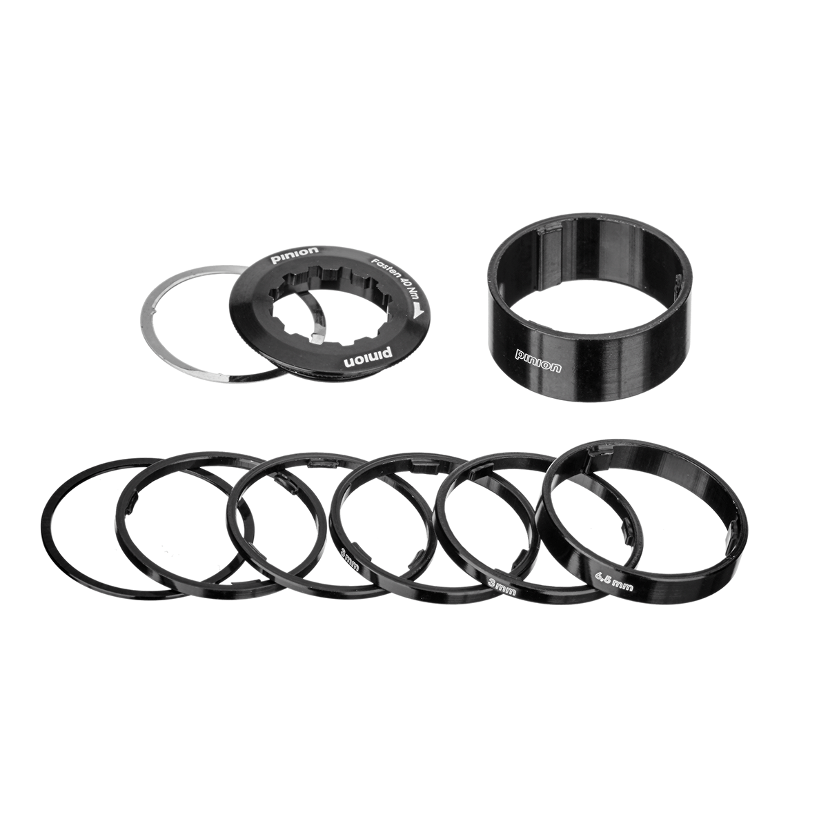 PINION Universal Spacer Set für Singlespeed & 10-fach Naben